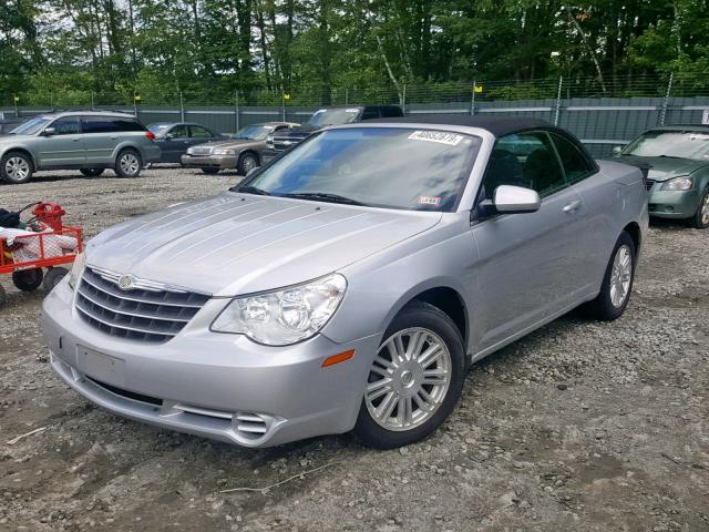 1C3LC55D19N552091 - 2009 CHRYSLER SEBRING TO SILVER photo 2