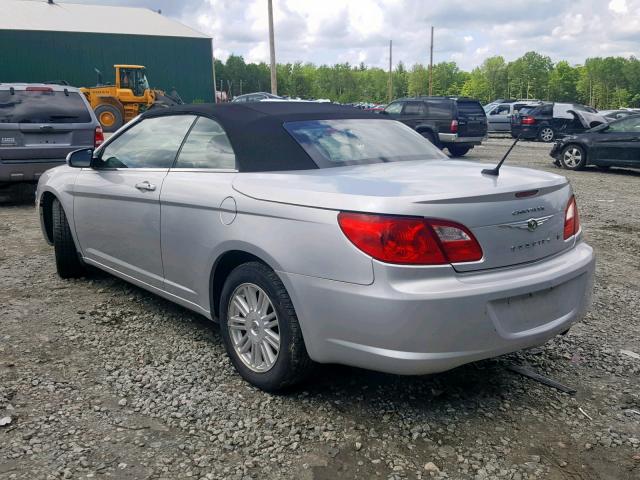 1C3LC55D19N552091 - 2009 CHRYSLER SEBRING TO SILVER photo 3