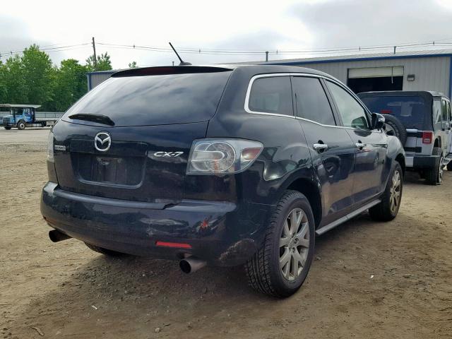 JM3ER29LX90217001 - 2009 MAZDA CX-7 BLACK photo 4