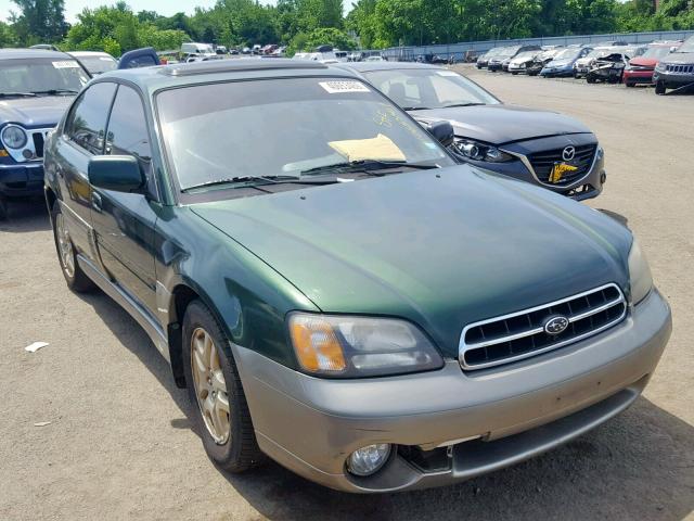 4S3BE6869Y7201582 - 2000 SUBARU LEGACY OUT GREEN photo 1