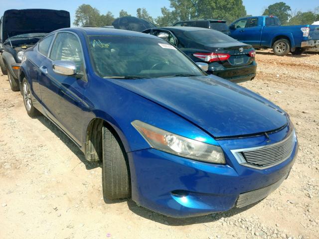 1HGCS128X9A011371 - 2009 HONDA ACCORD EXL BLUE photo 1