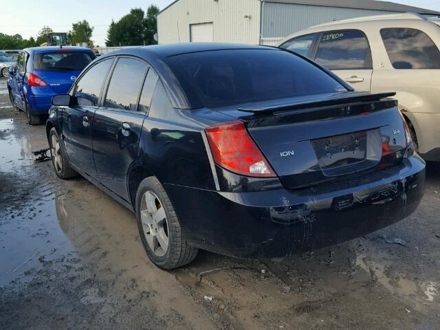 1G8AL55B56Z205685 - 2006 SATURN ION LEVEL BLACK photo 3