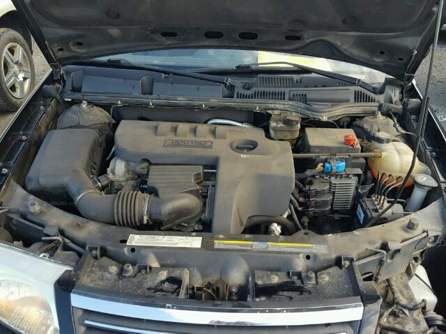 1G8AL55B56Z205685 - 2006 SATURN ION LEVEL BLACK photo 7