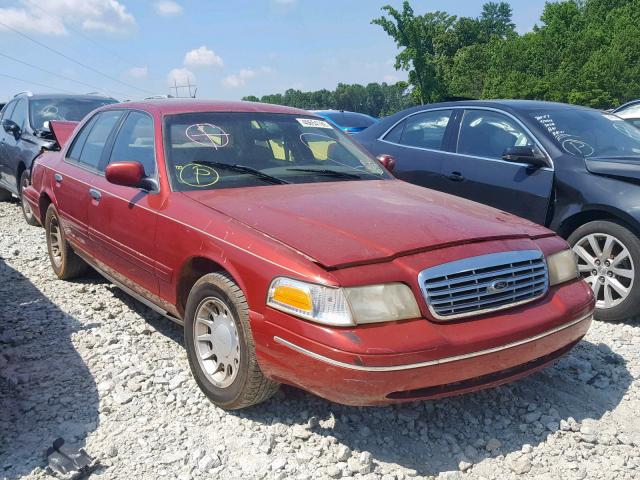 2FAFP74W5YX116651 - 2000 FORD CROWN VICT MAROON photo 1