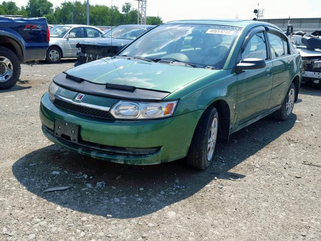 1G8AJ52F74Z199267 - 2004 SATURN ION LEVEL GREEN photo 2