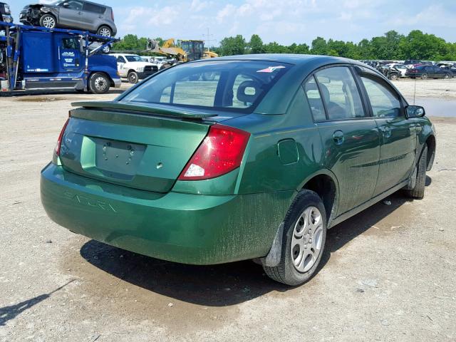 1G8AJ52F74Z199267 - 2004 SATURN ION LEVEL GREEN photo 4