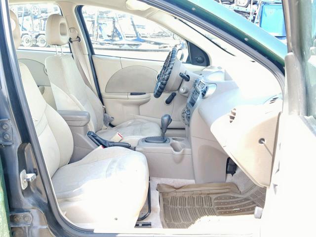 1G8AJ52F74Z199267 - 2004 SATURN ION LEVEL GREEN photo 5