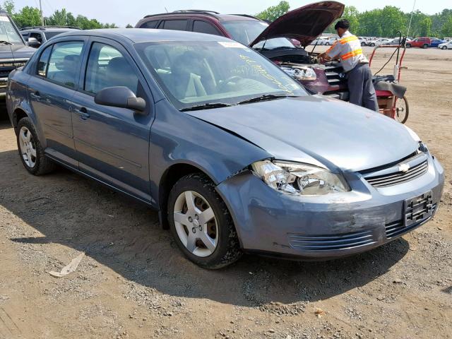 1G1AK52F657663075 - 2005 CHEVROLET COBALT BLUE photo 1