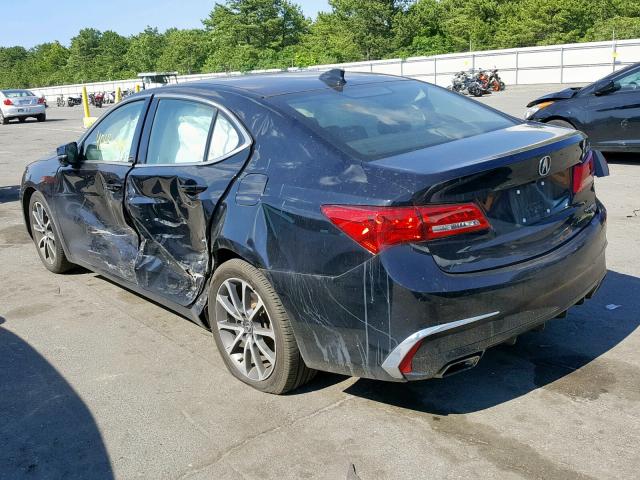 19UUB3F35JA005531 - 2018 ACURA TLX BLACK photo 3