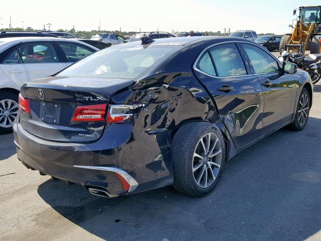 19UUB3F35JA005531 - 2018 ACURA TLX BLACK photo 4