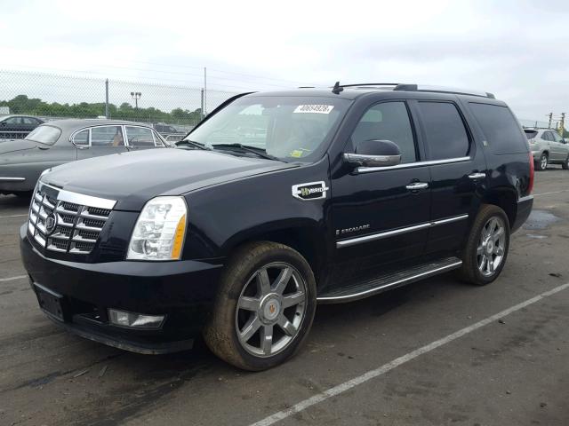 1GYFK43559R253613 - 2009 CADILLAC ESCALADE H BLACK photo 2