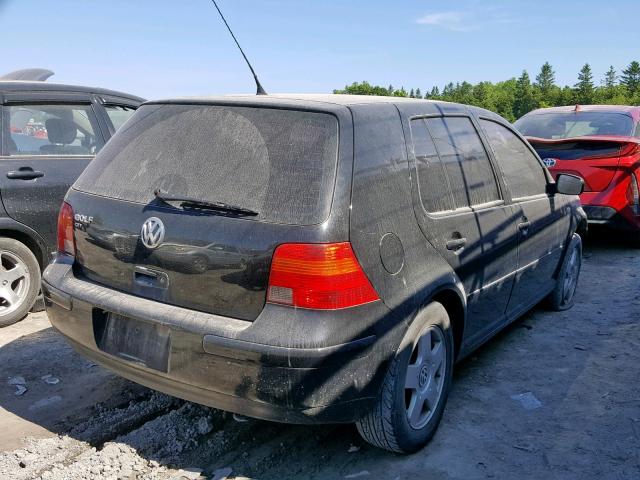 9BWEL41J974010367 - 2007 VOLKSWAGEN CITY GOLF BLACK photo 4