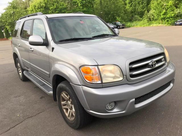 5TDBT48A63S185645 - 2003 TOYOTA SEQUOIA LI GRAY photo 1