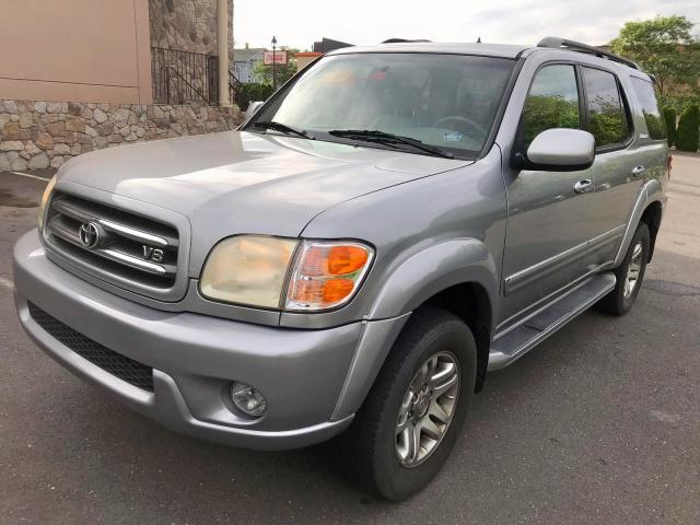 5TDBT48A63S185645 - 2003 TOYOTA SEQUOIA LI GRAY photo 2