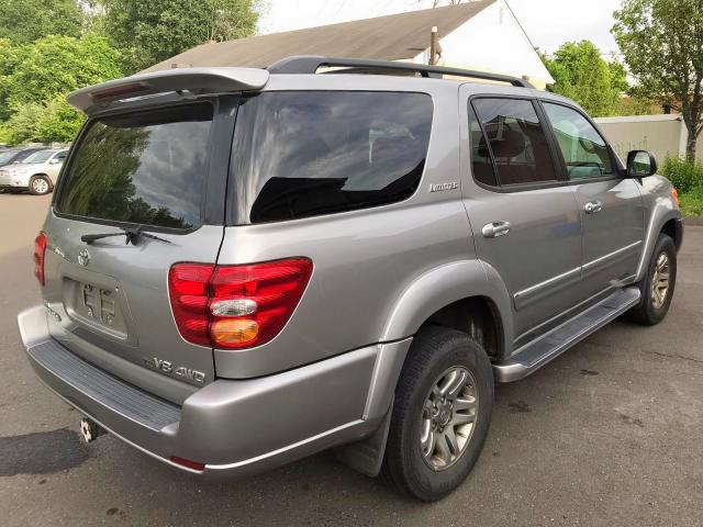 5TDBT48A63S185645 - 2003 TOYOTA SEQUOIA LI GRAY photo 5