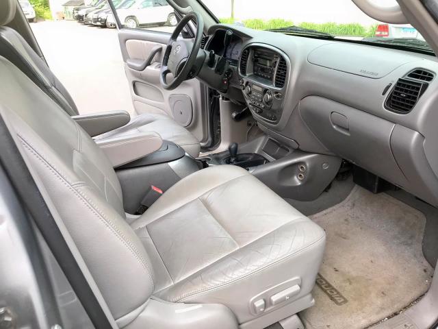 5TDBT48A63S185645 - 2003 TOYOTA SEQUOIA LI GRAY photo 9