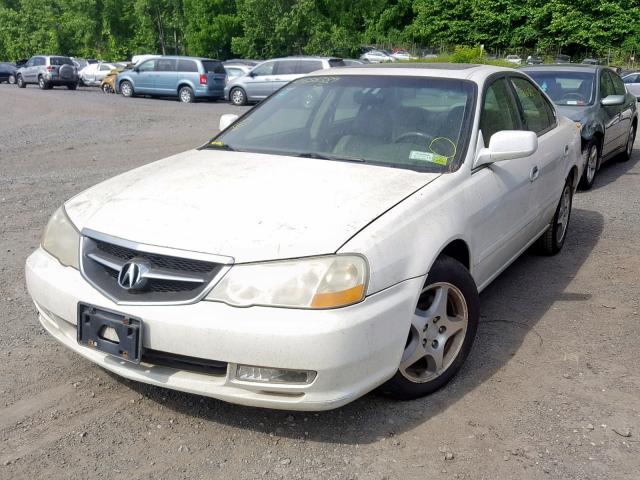 19UUA56653A023605 - 2003 ACURA 3.2TL WHITE photo 2