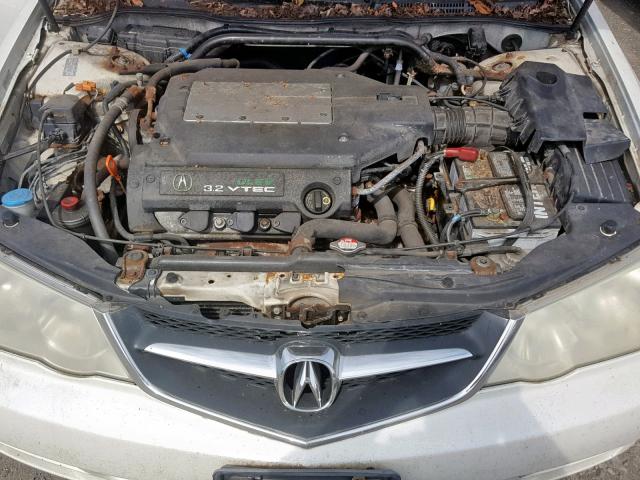 19UUA56653A023605 - 2003 ACURA 3.2TL WHITE photo 7