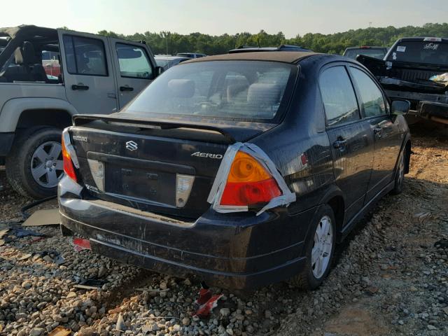 JS2RA41S335157210 - 2003 SUZUKI AERIO S BLACK photo 4