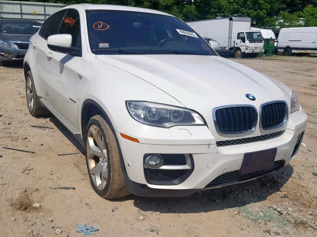 5UXFG2C57E0C44231 - 2014 BMW X6 XDRIVE3 WHITE photo 1