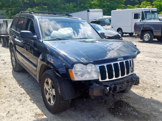 1J8HR58N27C613213 - 2007 JEEP GRAND CHER BLACK photo 1