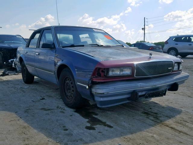 1G4AG54N8P6434396 - 1993 BUICK CENTURY SP BLUE photo 1