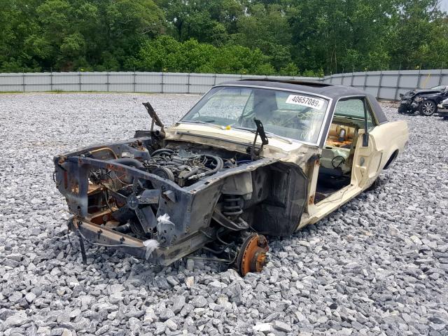 8R01J100985 - 1968 FORD MUSTANG GT CREAM photo 2