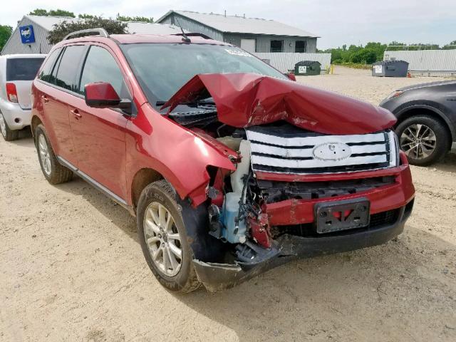 2FMDK48C07BA90322 - 2007 FORD EDGE SEL RED photo 1