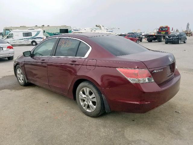 1HGCP26459A058189 - 2009 HONDA ACCORD LXP RED photo 3