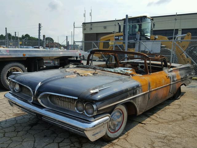 859C8184 - 1959 PONTIAC BONNEVILLE BLACK photo 2