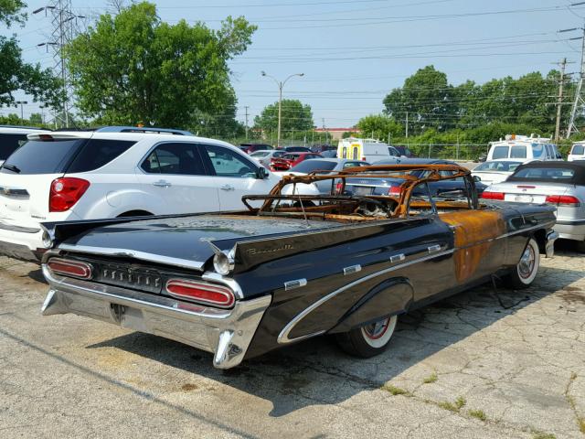 859C8184 - 1959 PONTIAC BONNEVILLE BLACK photo 4