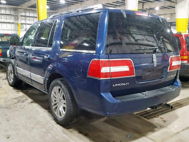 5LMFU28587LJ06286 - 2007 LINCOLN NAVIGATOR 蓝色 照片 3