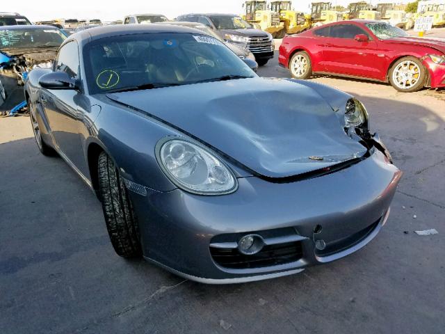 WP0AB29856U785524 - 2006 PORSCHE CAYMAN S GRAY photo 1