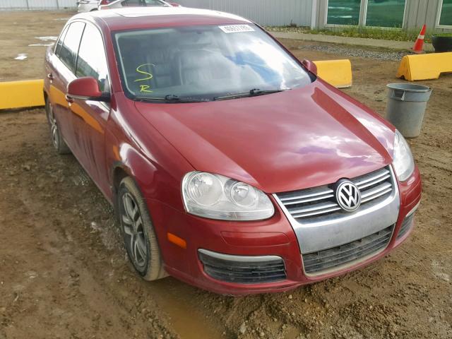 3VWNF71K66M605253 - 2006 VOLKSWAGEN JETTA 2.5L RED photo 1