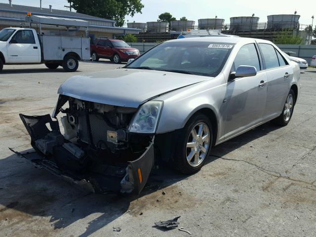 1G6DW677950114448 - 2005 CADILLAC STS SILVER photo 2