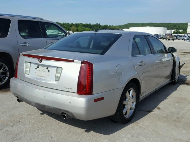 1G6DW677950114448 - 2005 CADILLAC STS SILVER photo 4