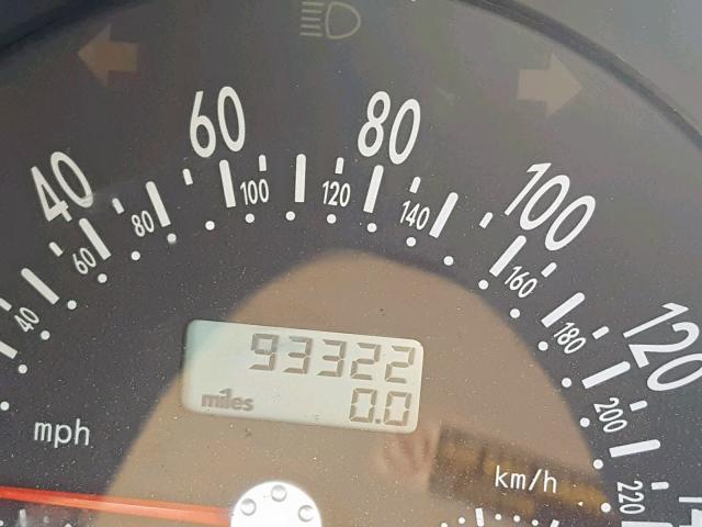 3VWCK21Y83M309527 - 2003 VOLKSWAGEN NEW BEETLE ლურჯი ფოტო 8