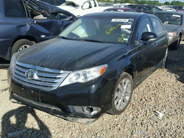 4T1BK3DB0BU415763 - 2011 TOYOTA AVALON BAS BLACK photo 2