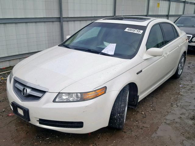 19UUA66266A075249 - 2006 ACURA 3.2TL WHITE photo 2