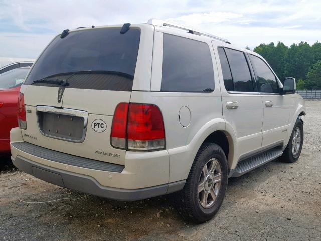 5LMEU78H03ZJ30771 - 2003 LINCOLN AVIATOR BEIGE photo 4