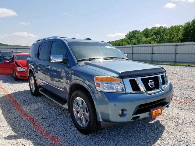 5N1BA0NE2BN614866 - 2011 NISSAN ARMADA PLA BLUE photo 1