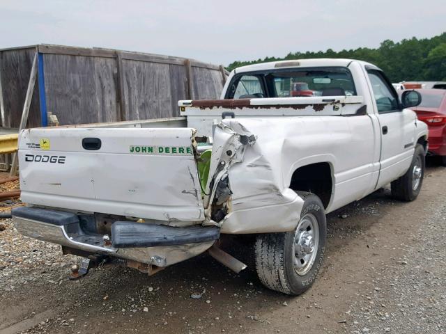 3B7KC26Z1XM513489 - 1999 DODGE RAM 2500 WHITE photo 4