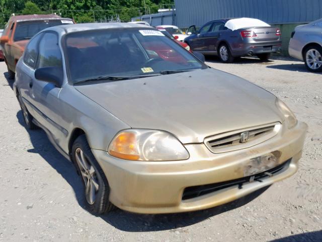 1HGEJ6127VL004317 - 1997 HONDA CIVIC DX SILVER photo 1