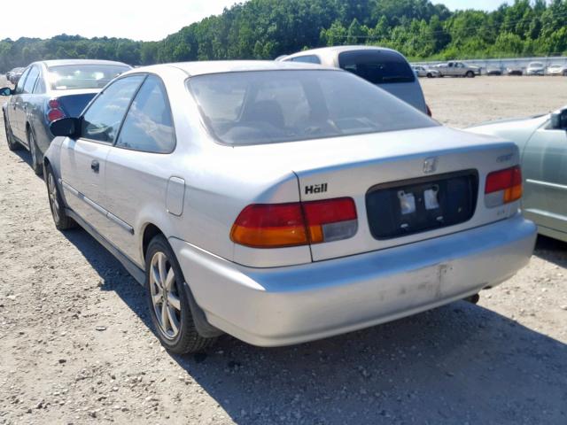 1HGEJ6127VL004317 - 1997 HONDA CIVIC DX SILVER photo 3