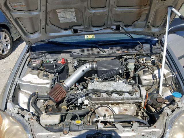 1HGEJ6127VL004317 - 1997 HONDA CIVIC DX SILVER photo 7