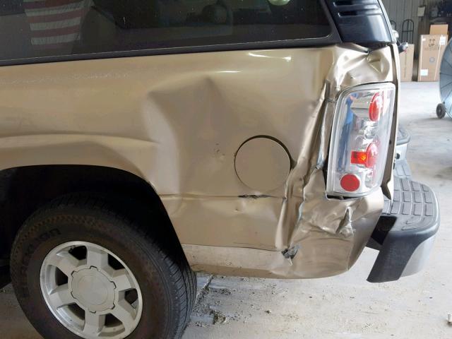 3GKFK16Z45G129544 - 2005 GMC YUKON XL K CREAM photo 9