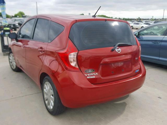 3N1CE2CP0FL413540 - 2015 NISSAN VERSA NOTE BURGUNDY photo 3