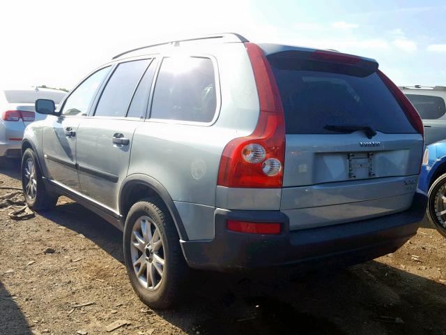 YV1CZ91H331017430 - 2003 VOLVO XC90 T6 SILVER photo 3