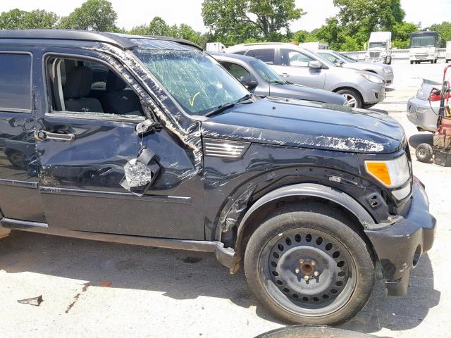 1D8GT58687W621944 - 2007 DODGE NITRO R/T BLACK photo 9