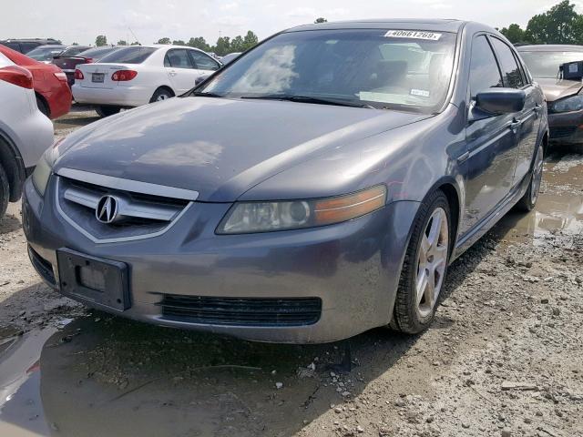 19UUA66286A023363 - 2006 ACURA 3.2TL GRAY photo 2